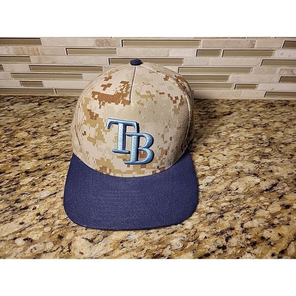 Tampa Bay Rays HAT MLB Baseball Cap New Era 9Fifty Adjustable Snapback - Picture 1 of 8